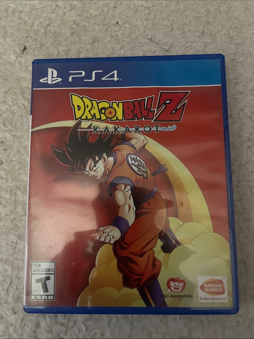 Sony PS4 Dragon Ball Z: Kakarot — Red & Blue Cover
